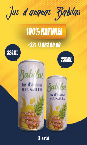 Jus d'ananas babilas